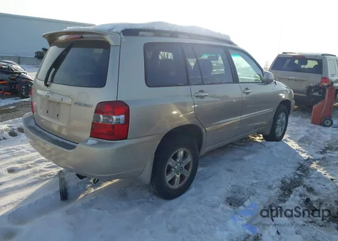 2007 Toyota Highlander V6 из США, поврежденный, VIN JTEEP21A970212597